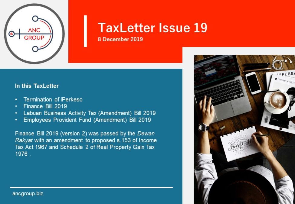 Tax Letter Issue 19 Amended – Taxletter Issue 19